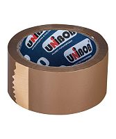UNIBOB Скотч упаковочный коричневый 50 х намотка 55 м 66 6448