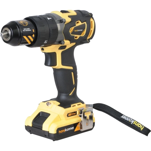 Ударная аккумуляторная дрель Hanskonner HCD1865BLI фото 10 Ударная аккумуляторная дрель Hanskonner HCD1865BLI фото 10