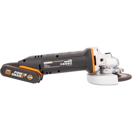 Аккумуляторная угловая шлифмашина WORX кейс WX800 фото 8 Аккумуляторная угловая шлифмашина WORX кейс WX800 фото 8