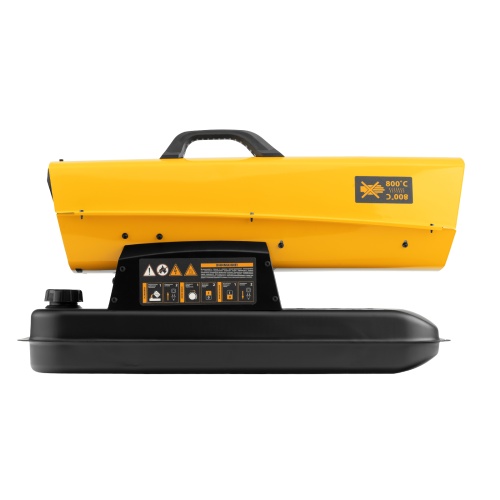 Дизельная тепловая пушка DHG-25i, 25 кВт, 600 м3/ч, прямой нагрев, термостат Denzel фото 4