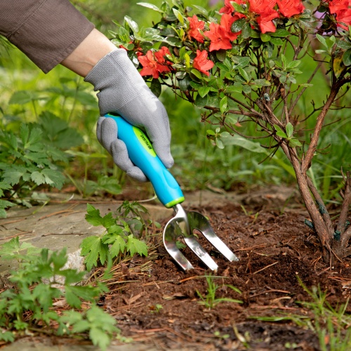 Вилка посадочная, 80 х 290 мм, нержавеющая сталь, двухкомпонентная рукоятка, Premium Plus, Palisad фото 7