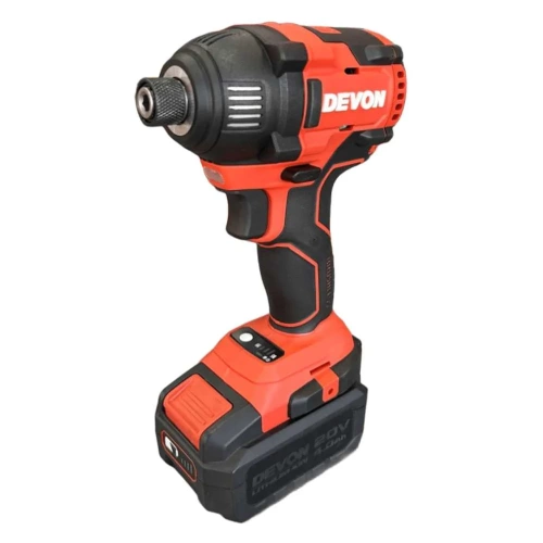 Аккумуляторный ударный винтовёрт DEVON 2 АКБ 4 Ач, З/У, сумка 5733-Li-20H-SET фото 4 Аккумуляторный ударный винтовёрт DEVON 2 АКБ 4 Ач, З/У, сумка 5733-Li-20H-SET фото 4