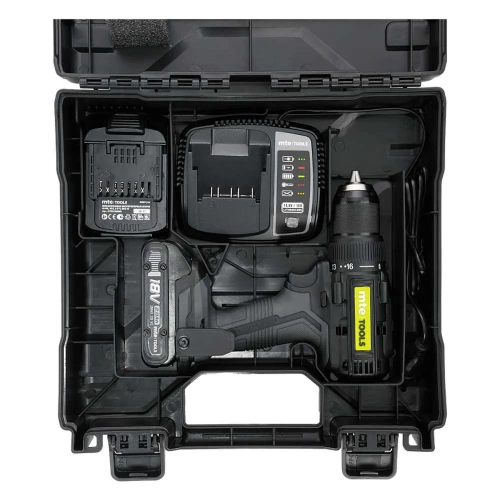 Дрель шуруповерт аккумуляторная бесщеточная MTE 55 Нм DRD55-18, кейс, з/у, 2 АКБ 2 Ач 4702408005 фото 6 Дрель шуруповерт аккумуляторная бесщеточная MTE 55 Нм DRD55-18, кейс, з/у, 2 АКБ 2 Ач 4702408005 фото 6