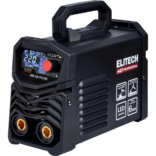 Инверторный сварочный аппарат Elitech HD WM 220 Pulse 204468