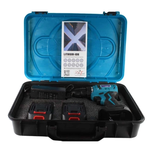 Аккумуляторная бесщеточная дрель-шуруповерт AktiTool cd20g-br в кейсе 20 В, li-ion аккум. 2 шт. 20 101215 фото 3 Аккумуляторная бесщеточная дрель-шуруповерт AktiTool cd20g-br в кейсе 20 В, li-ion аккум. 2 шт. 20 101215 фото 3