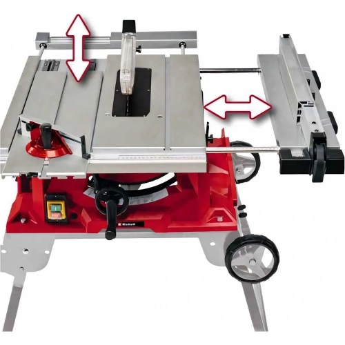 Пила стационарная Einhell TE-CC 250 UF, 2000Вт, 250x30мм, пропил 78 мм, складные ножки, колесики 4340539 фото 3 Пила стационарная Einhell TE-CC 250 UF, 2000Вт, 250x30мм, пропил 78 мм, складные ножки, колесики 4340539 фото 3
