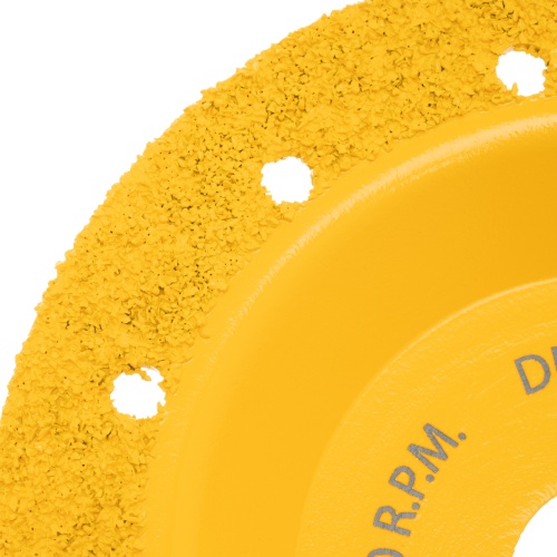 Чашка твёрдосплавная зачистная,125 мм, Плоская, мелкое зерно #32// Denzel фото 5