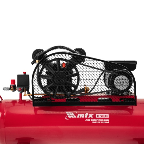 Компрессор воздушный ременный привод КР2500/80, 2,5 кВт, 80 литров, 420 л/мин МТХ фото 31