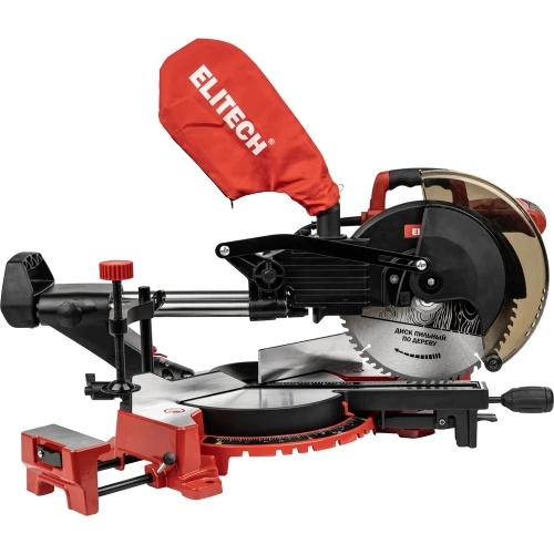 Пила торцовочно-усовочная Elitech ПТ 1825К (1800Вт, 255мм) 207399 фото 11 Пила торцовочно-усовочная Elitech ПТ 1825К (1800Вт, 255мм) 207399 фото 11