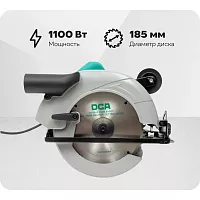 Электрическая циркулярная пила DCA AMY02-185SH