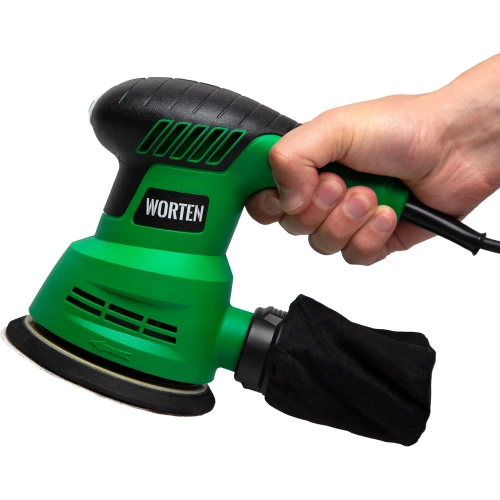 Шлифмашина полировальная сетевая WORTEN 400Вт, D125 IM КА-90000582 фото 9 Шлифмашина полировальная сетевая WORTEN 400Вт, D125 IM КА-90000582 фото 9