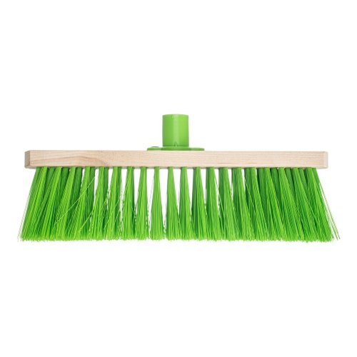 Щетка деревянная для подметания пола, 280 мм, 5 рядов, прямая тулейка с резьбой, без черенка Сибртех фото 2