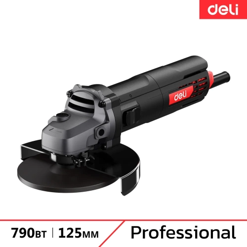 Профессиональная угловая шлифмашина болгарка DELI DE-JM125-2E 134519 Профессиональная угловая шлифмашина болгарка DELI DE-JM125-2E 134519