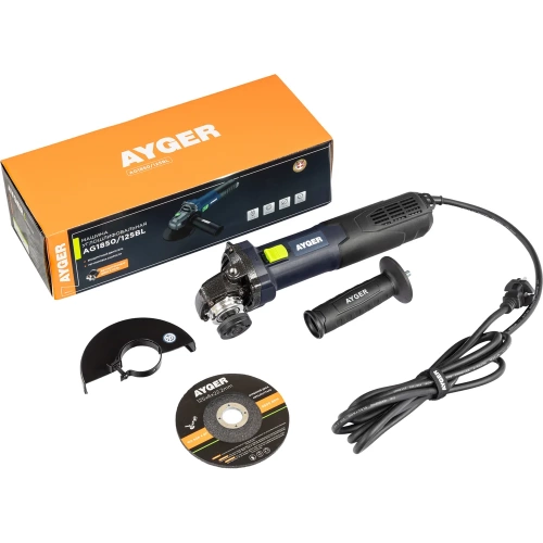 Машина углошлифовальная бесщеточная AYGER AG1850/125BL фото 6 Машина углошлифовальная бесщеточная AYGER AG1850/125BL фото 6