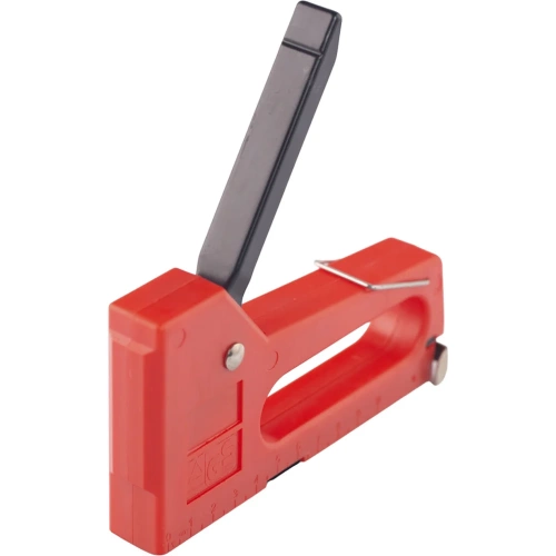 Степлер строительный мебельный в комплексе скобы 100 шт Kroft 4-8мм 202030 фото 9