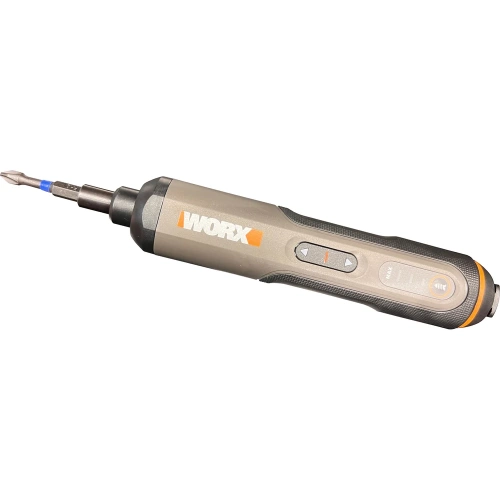 Аккумуляторная отвертка WORX 4В, 2,5Нм, 1,5Ач, набор оснастки WX240 Аккумуляторная отвертка WORX 4В, 2,5Нм, 1,5Ач, набор оснастки WX240