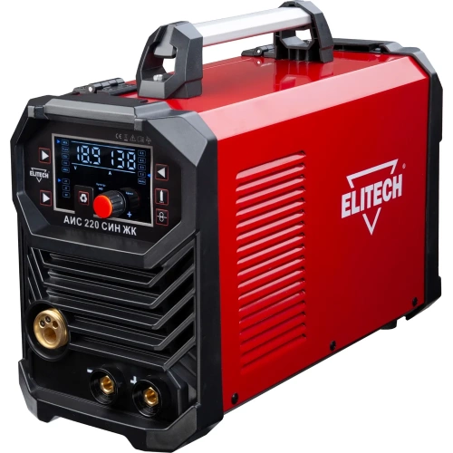 Сварочный инвертор Elitech MIG/MAG АИС 220 СИН ЖК 204750