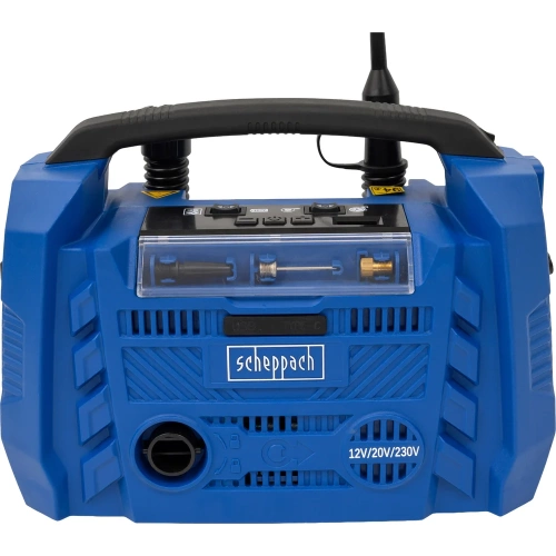 Автомобильный аккумуляторный компрессор Scheppach Airforce 6 без АКБ и ЗУ 5906159901 фото 6 Автомобильный аккумуляторный компрессор Scheppach Airforce 6 без АКБ и ЗУ 5906159901 фото 6