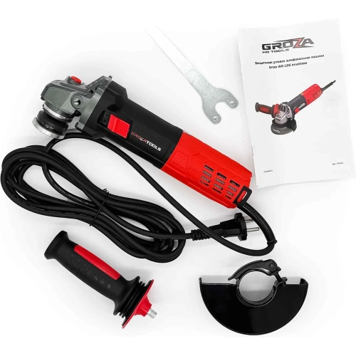 Угловая шлифмашина Grozatools iAG-126 brushless G0104 фото 11