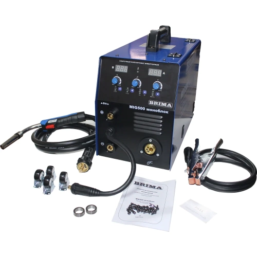 Сварочный полуавтомат инверторный Brima MIG 500 380В моноблок ЦБ-00000042 Сварочный полуавтомат инверторный Brima MIG 500 380В моноблок ЦБ-00000042