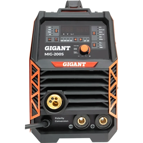 Сварочный полуавтомат - инвертор Gigant (200 А; EURO; синергия; ПВ 40%) MIG-200S фото 7 Сварочный полуавтомат - инвертор Gigant (200 А; EURO; синергия; ПВ 40%) MIG-200S фото 7