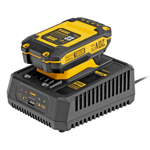 Устройство зарядное для аккумуляторов BCH-20-4.5, Li-Ion, 20 В, 4,5 А// Denzel фото 11