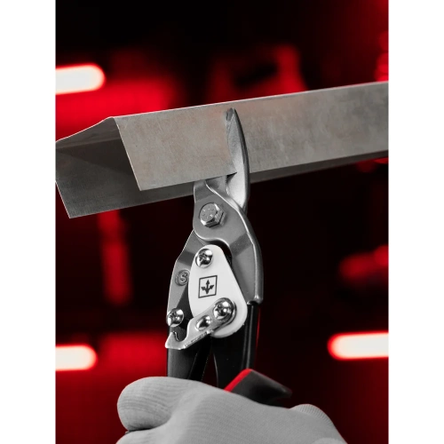 Ножницы по металлу Matrix PRO 250 мм, прямой рез, сталь CRMO, двухкомпонентные рукоятки 78322 фото 6 Ножницы по металлу Matrix PRO 250 мм, прямой рез, сталь CRMO, двухкомпонентные рукоятки 78322 фото 6