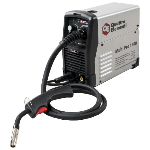 Аппарат полуавтоматической сварки, инвертор Multi Pro 1700 165A QUATTRO ELEMENTI 790-052 фото 4