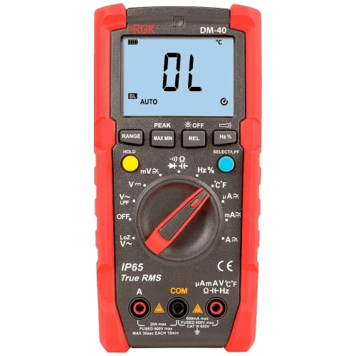 Цифровой мультиметр RGK DM-40 776431