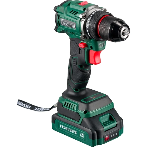 Дрель-шуруповёрт акк. FAVOURITE DC NB21 Li-ion, 21В, бесщёточн. 121150221 фото 10