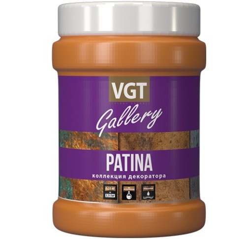 Эмаль универсальная VGT ВД-АК-1179 Patina Коллекция декоратора матовая ржавчина 2 0,25 кг