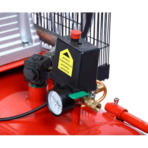 Компрессор поршневой с ременным приводом GTE одноступенчатый 380В, ресив. 200л, 500л/мин. MR200A500A фото 4