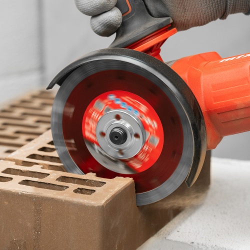 Диск алмазный, отрезной Турбо-сегментный, 125 х 22.2 мм, сухая резка Matrix Professional фото 10