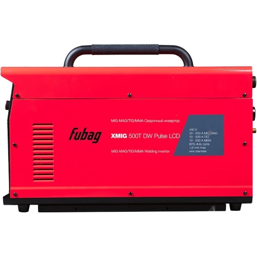 Сварочный инверторный полуавтомат FUBAG XMIG 500T DW PULSE 31399 фото 4 Сварочный инверторный полуавтомат FUBAG XMIG 500T DW PULSE 31399 фото 4