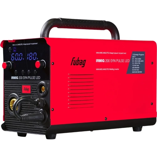 Сварочный полуавтомат FUBAG IRMIG 200 SYN PULSE LED (с горелкой 250А в комплекте) 646405 фото 4 Сварочный полуавтомат FUBAG IRMIG 200 SYN PULSE LED (с горелкой 250А в комплекте) 646405 фото 4