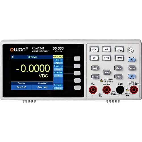 Настольный мультиметр OWON XDM1241 OW307 фото 3