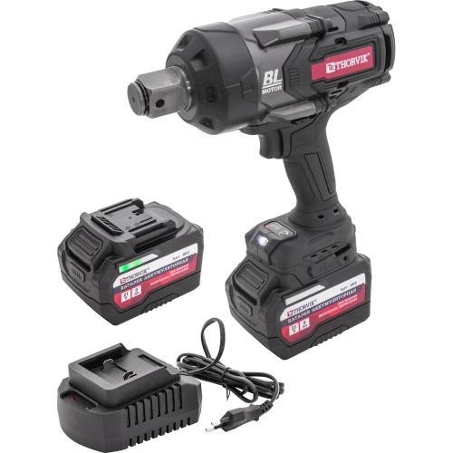 Аккумуляторный бесщеточный ударный гайковерт THORVIK BBIW012400 1DR, 21В, 2400 Нм 053709 фото 3 Аккумуляторный бесщеточный ударный гайковерт THORVIK BBIW012400 1DR, 21В, 2400 Нм 053709 фото 3