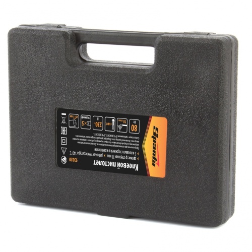 Клеевой пистолет с выключателем 11 мм, в кейсе, 80 Вт, 10 г/мин Sparta фото 5