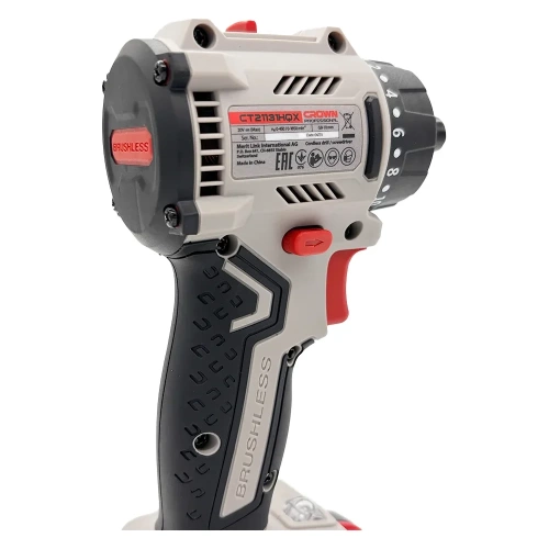 Дрель-шуруповерт аккумуляторная со сменными патронами Crown CT21131HQX-2 BMC фото 10 Дрель-шуруповерт аккумуляторная со сменными патронами Crown CT21131HQX-2 BMC фото 10