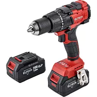 Дрель аккумуляторная ударная Elitech ДА 21УБЛ2 (20В, 2*4Ач, 120Нм) 205683