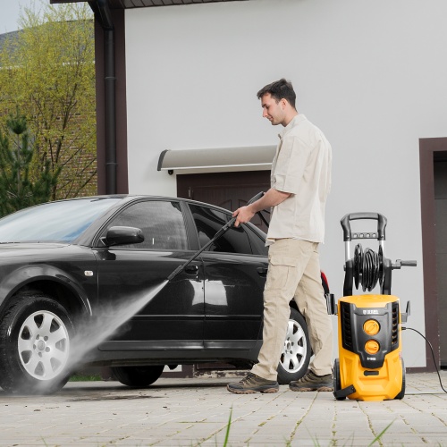 Моечная машина высокого давления R-180D, 2200 Вт, 180 бар, 380 л/ч, с барабаном Denzel фото 29 Моечная машина высокого давления R-180D, 2200 Вт, 180 бар, 380 л/ч, с барабаном Denzel фото 29