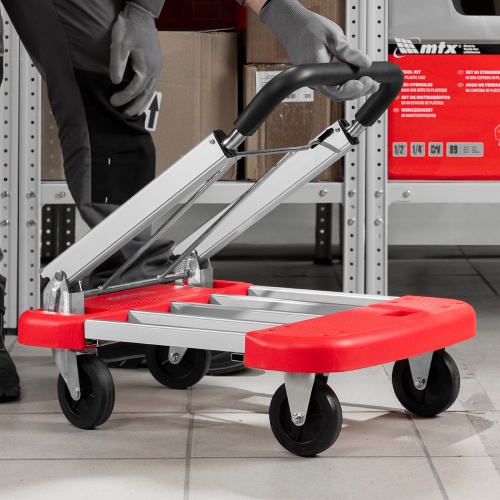 Тележка хозяйственная, телескопическая, грузоподъемность 150 кг Matrix фото 13