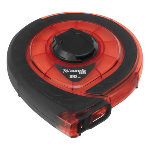 Рулетка геодезическая 30 м х 15 мм, закрытый корпус, фибергласовая лента, двусторонняя шкала, Pro Matrix Рулетка геодезическая 30 м х 15 мм, закрытый корпус, фибергласовая лента, двусторонняя шкала, Pro Matrix