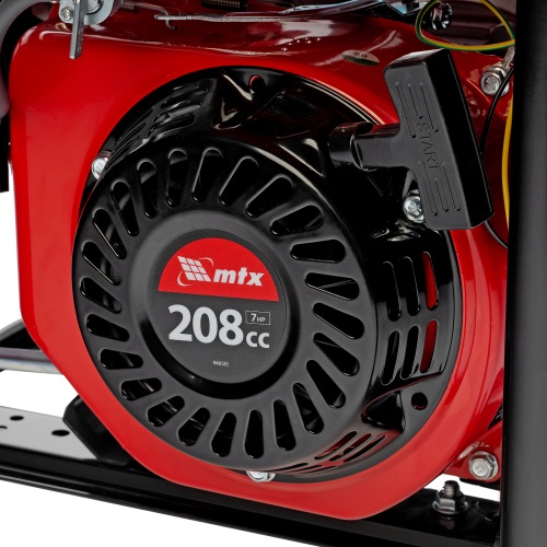 Генератор бензиновый RS-4000E, 3,3 кВт, 230В, электростартер MTX фото 17