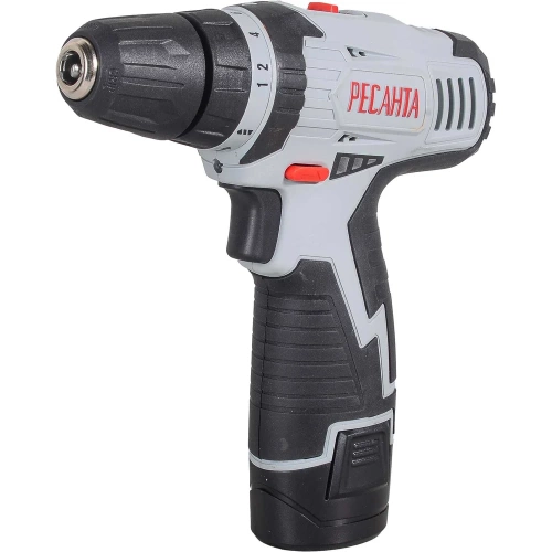 Аккумуляторная дрель-шуруповерт Ресанта ДА-12-2Л 75/14/1