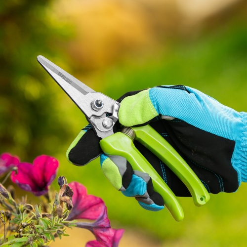 Секатор цветочный, 205 мм, рукоятки из полипропилена, BASE// Palisad фото 9