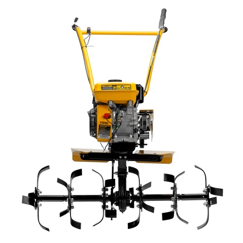 Мотоблок DPT-270SB, 7 л.с., ремен.сцеп, фрез 3х4, ШОМ, без колес, передачи 2В/1Н Denzel фото 9