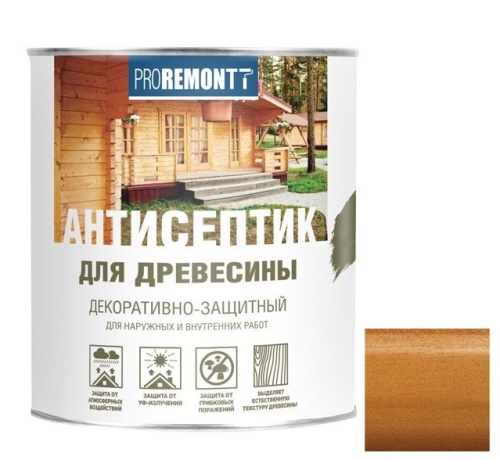 Антисептик для древесины Proremontt Тик 0,8 л