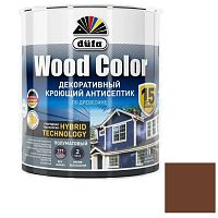 Антисептик кроющий Dufa Wood Color темный шоколад 2,5 л