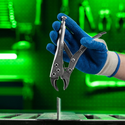 Зажим ручной, полукруглый захват, 180 мм Сибртех фото 10